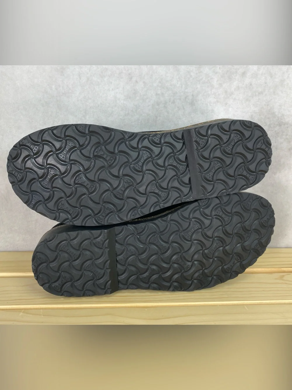 Birkenstock Uppsala Low Suede Leather Black Casual Comfot Oxfords Shoes 42 EUR